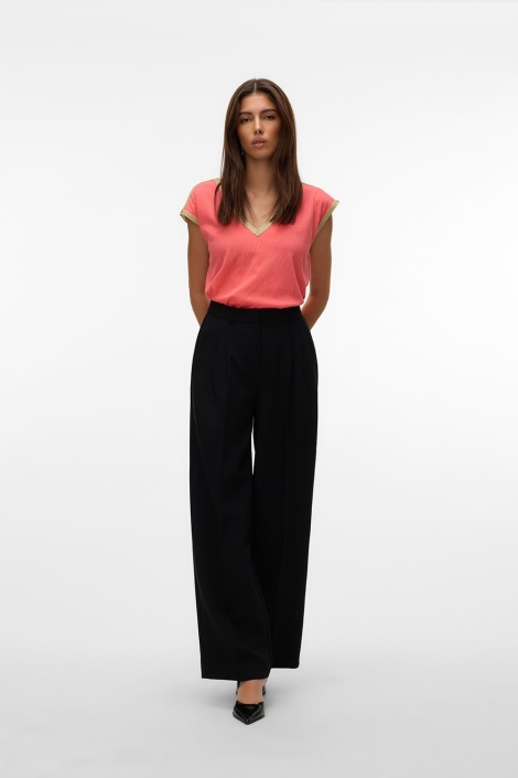 Vero Moda vmbaldora s/l v-neck top jrs btq